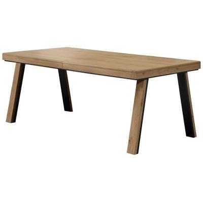 Oakham 1.6M-2.6M Extending Dining Table With T Legs